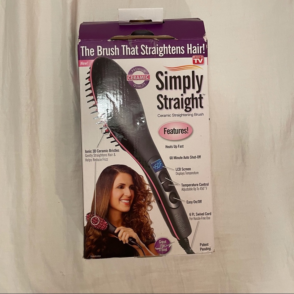 Simply straight dry brush
